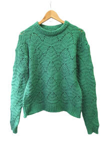 Sweater Largo con Ondas - 