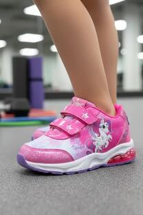 Zapatillas Footy Kids Luz Al Pisar Plus004 Unicornio