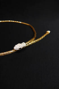 CADERIN SERPIENTE STRASS FINO - 