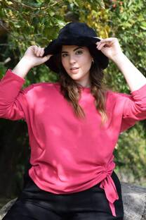 Remera oversize con tira - 