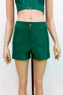 SHORT CHAROL CON BOLSILLO SIMPLE - 