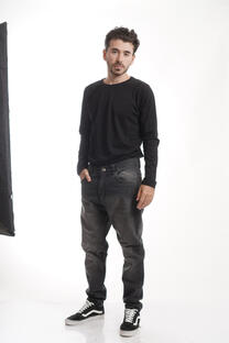 Jean Mom Black - 