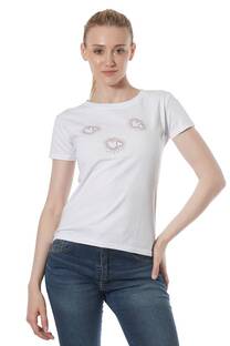 Remera Mujer Con Aplique - 