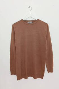 sweater redondo liso  - 