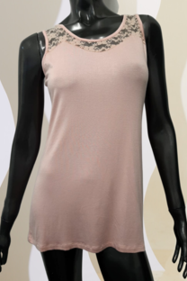 Musculosa con Encaje - 