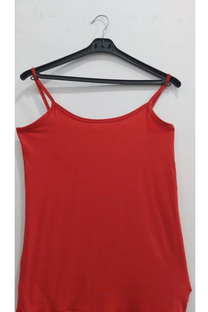 Oferta musculosa con bretel fino de viscoza - 