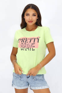 remera pretty brave algodon 