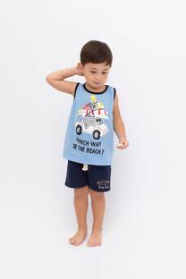 Musculosa Bebe &amp;quot;Shark To Beach&amp;quot; - 
