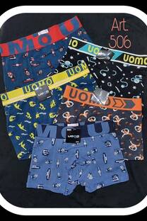 Boxer Uomo Varias Estampas (Viene Suelto) Art 506 - 