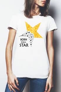 Remera larga Mitad de estrella - 