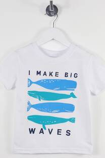 Remera estamp bebé WAVES - 