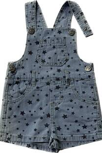 Jardinero jean con estrellas beba - 