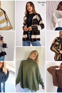 Pack 100 de Sweater Oversize y Sacos - 