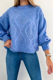 Sweater -Lisboa- -Frizz- -Rombo- - 
