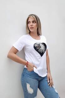 Remera aplique - 