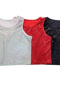  Top musculosa  brillo  - 