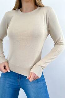 Sweater -Basic- -Hilo Con Lycra- - 