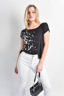 Remera Estampa Foil - 