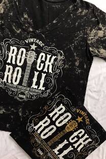 Remera batick rock roll