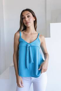 Blusa Bretel Nudo Delantero - 