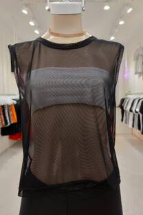 musculosa micro tul - 