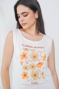 Musculosa Flores  - 