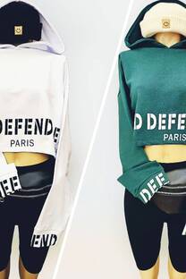 Buzo Crop Paris Defend RUSTICO - 