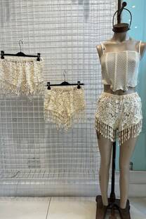 Short Macrame inportado - 