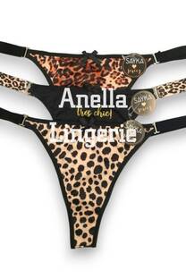 Colaless regulable combinadas con animal print pack x3 - 