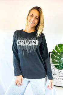 Remera Manga Larga Queen - 