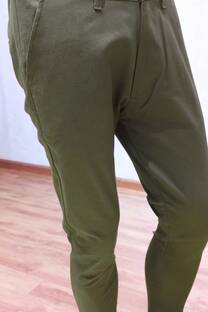 Pantalon chino de gabardina  - 