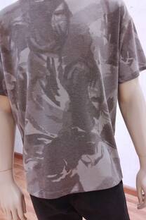 Remera waffle camuflada  - 