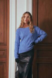 Sweater Rombos con Motitas - Bremer  - 