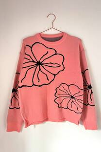 sweater camelias doble cashmere - 