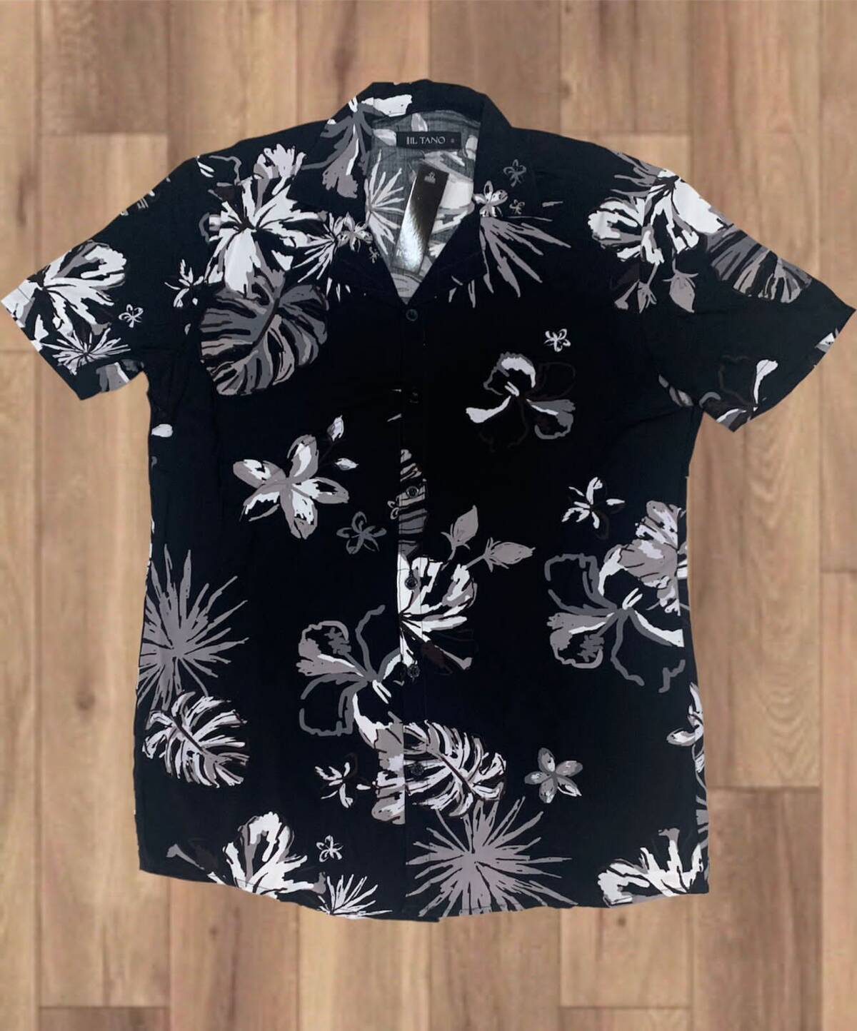 Imagen producto Camisas hawaianas fibrana importada  4