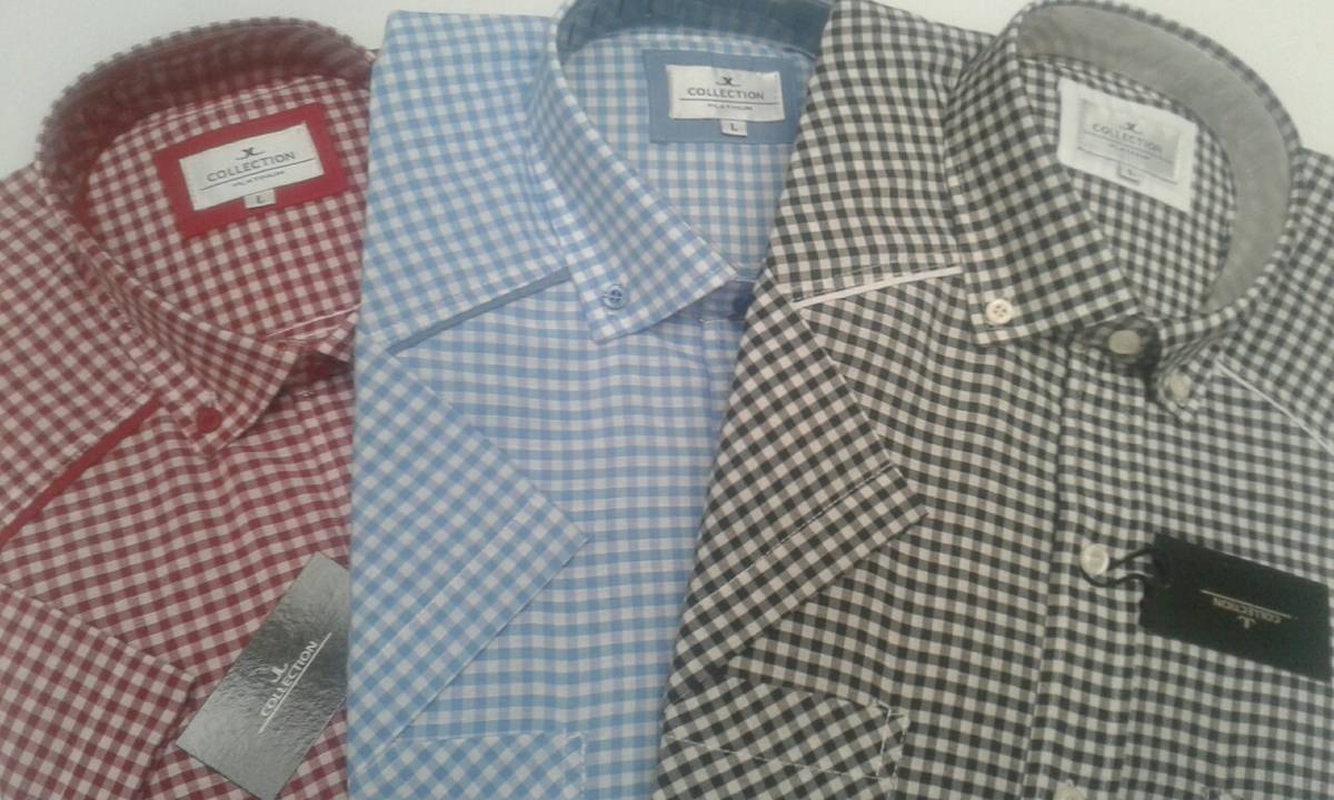 Imagen producto CAMISA CUADROS DOBLE BOLSILLO M/CORTA 2