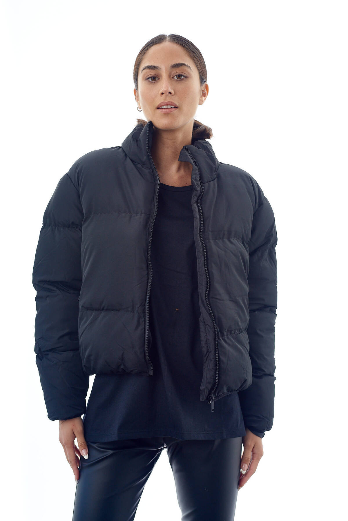 Imagen producto Campera puffer importada cierre 14