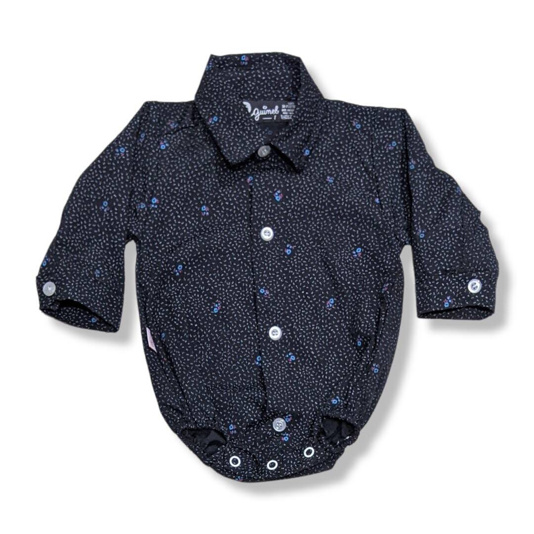 Imagen carrousel Body camisa ml poplin estampado 1