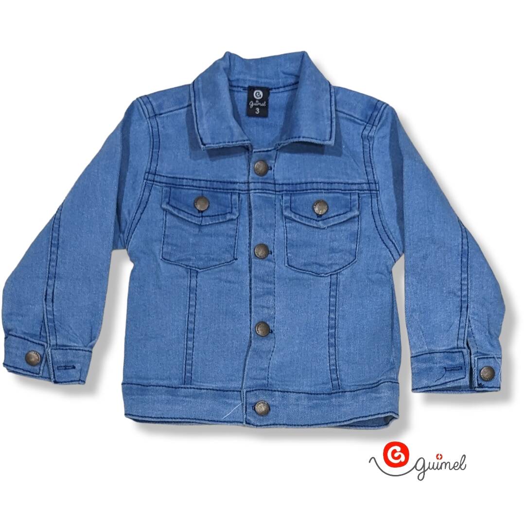 Imagen producto Campera bb unisex jean elast clarita 3