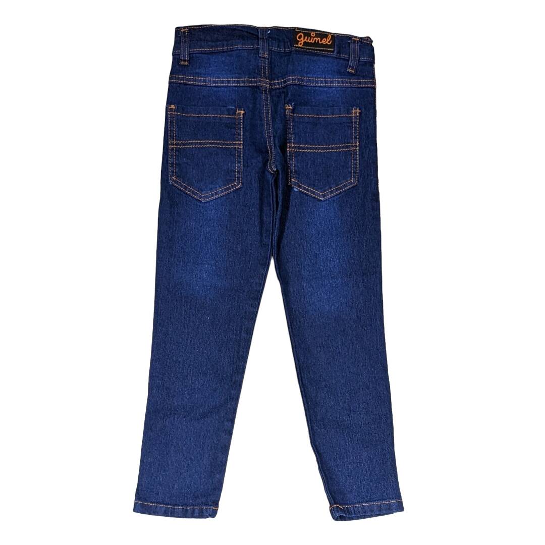 Imagen carrousel Jean bb unisex c bigotes sombreados y roturas 1