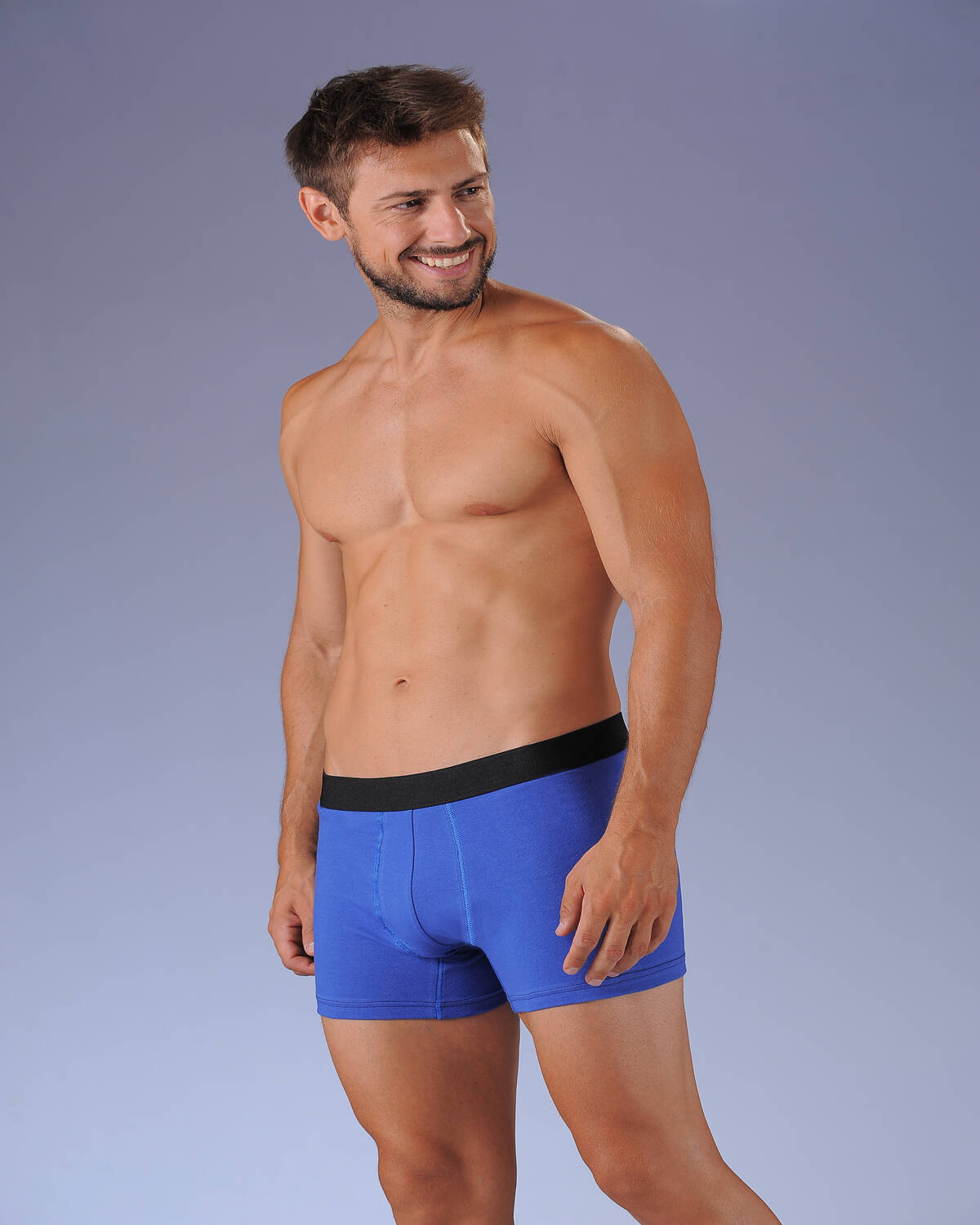 Imagen carrousel Boxer Liso Algodon Con Lycra  5