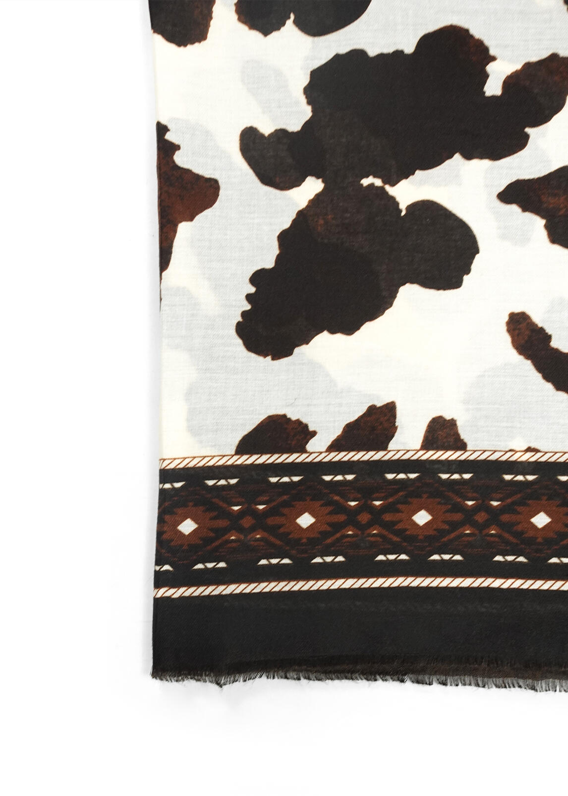 Imagen carrousel PASHMINA ESTAMPADO COW 1