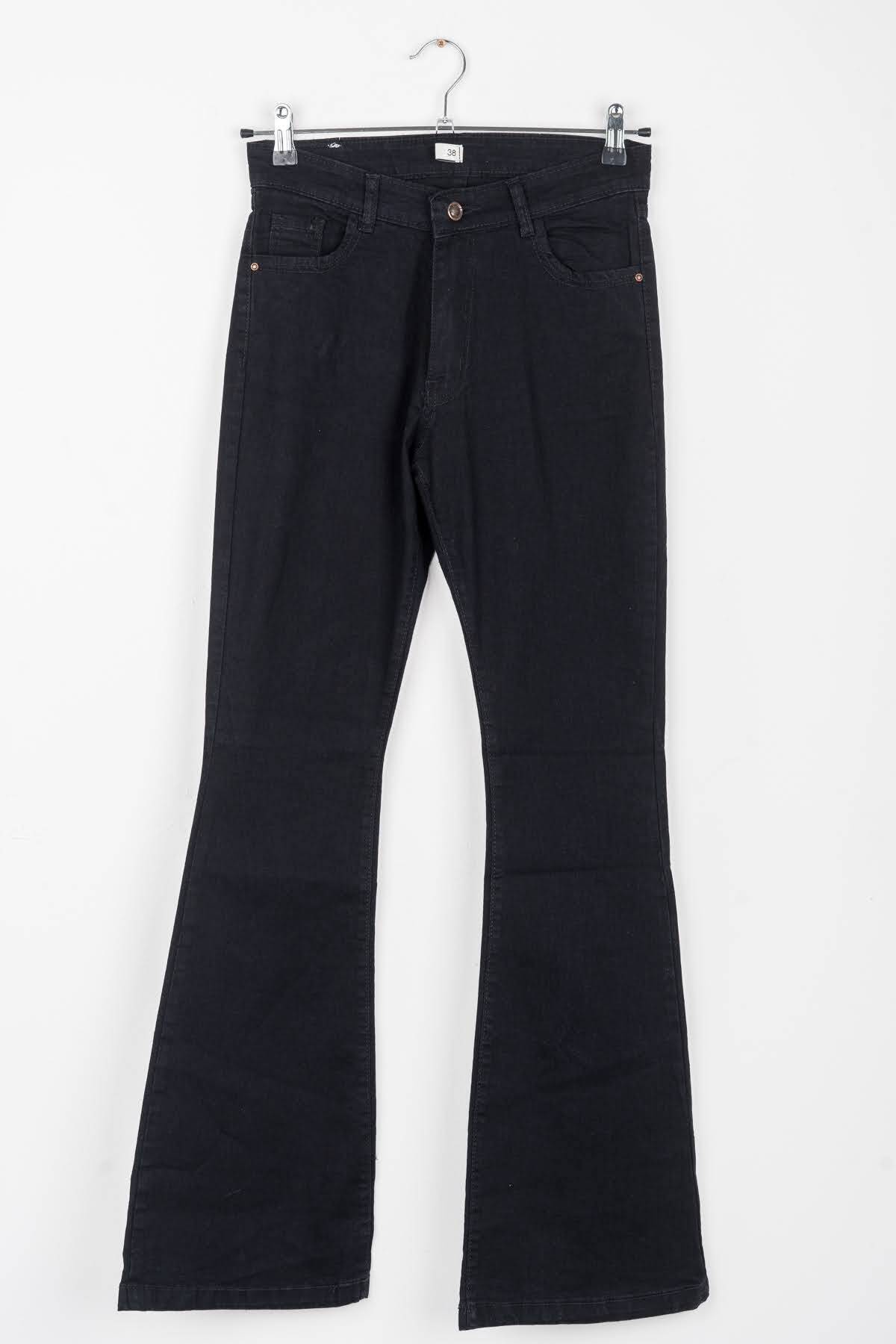 Imagen carrousel Pantalon Jeans oxford negro 3