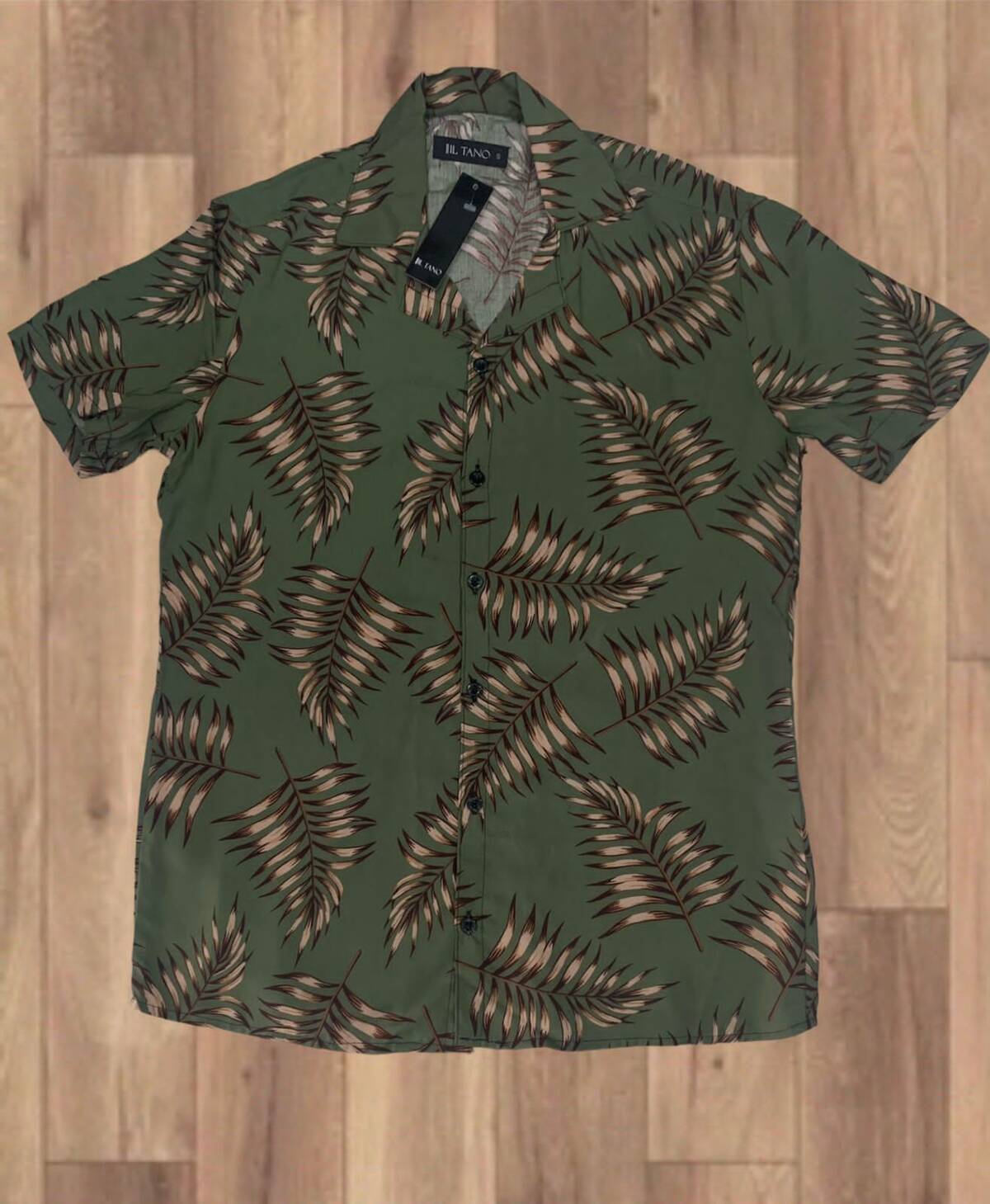 Imagen carrousel Camisas hawaianas fibrana importada  1