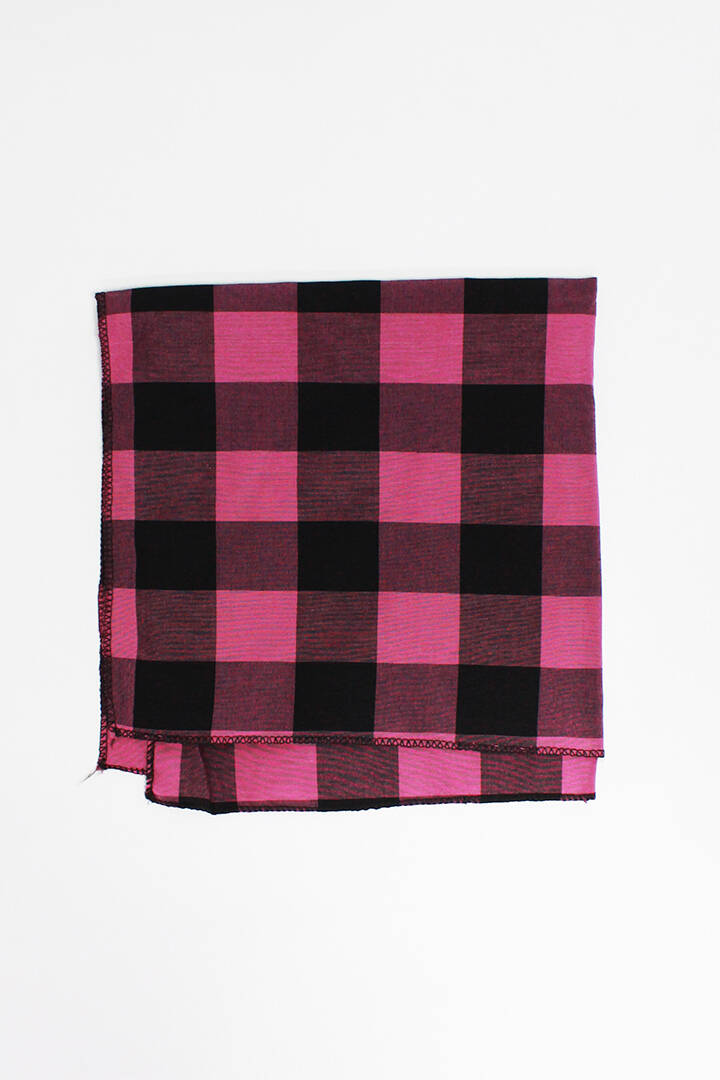 Imagen carrousel Pashmina de tela estampada - 55 x 55 cm. 1