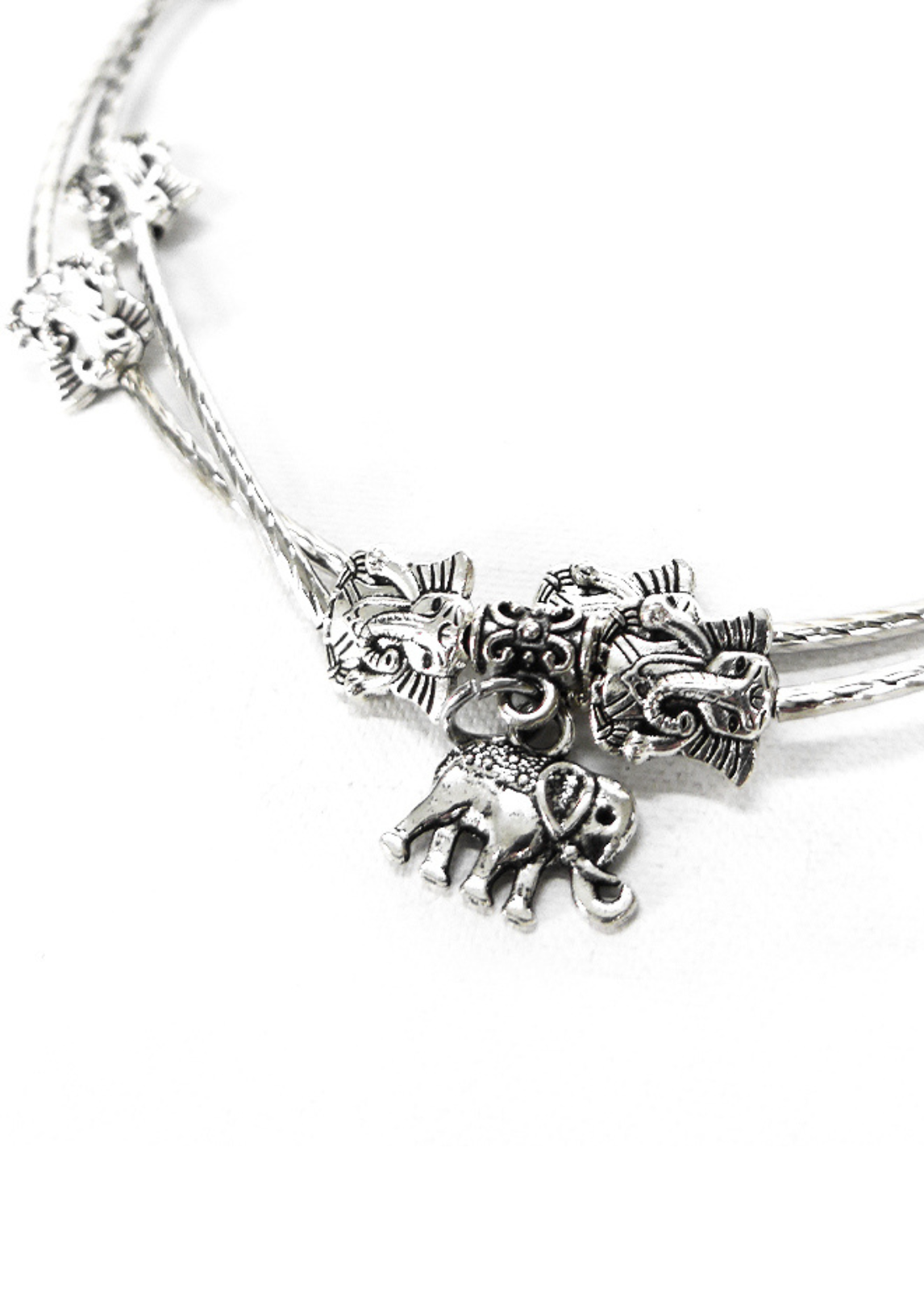 Imagen carrousel PULSERA CON DIJES ELEFANTE 1