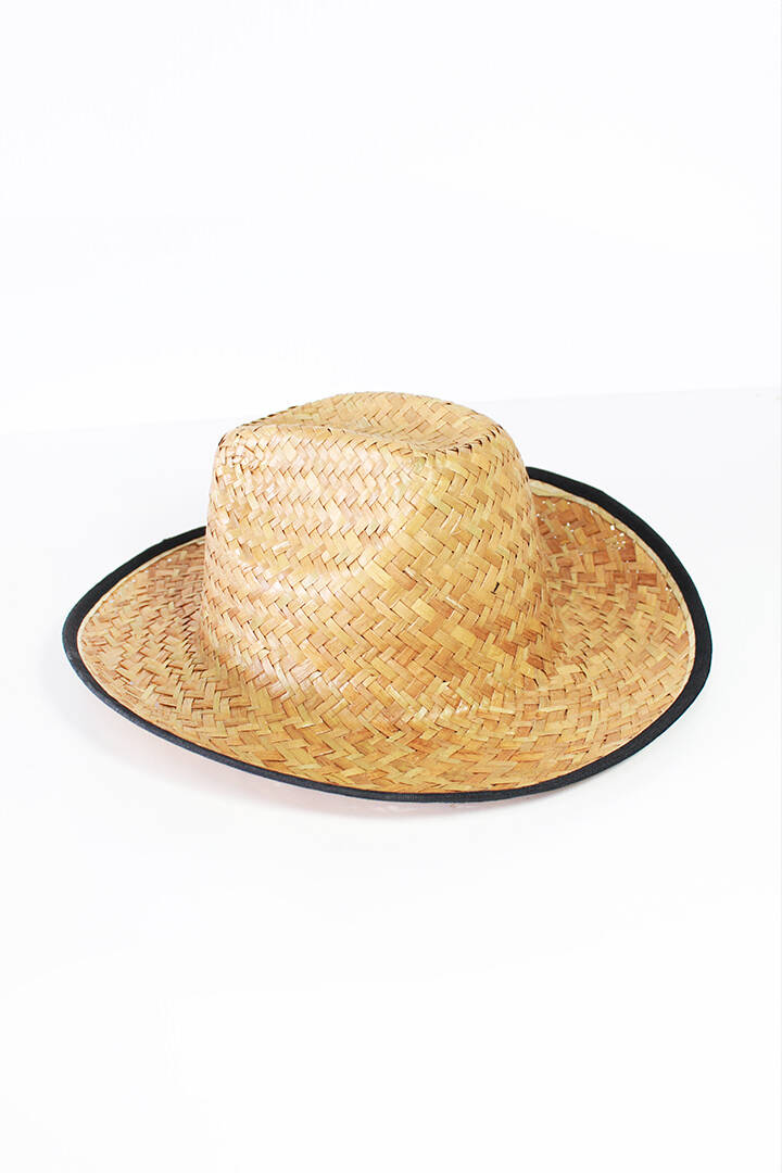 Imagen producto Sombrero de rafia, con detalle. 0