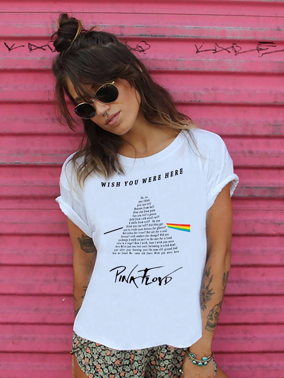 Imagen producto Remera ancha pink floyd  2