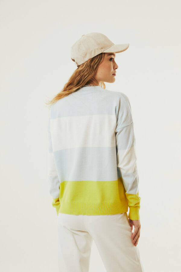 Imagen carrousel Sweater Frajas Tricolor - Bremer  1