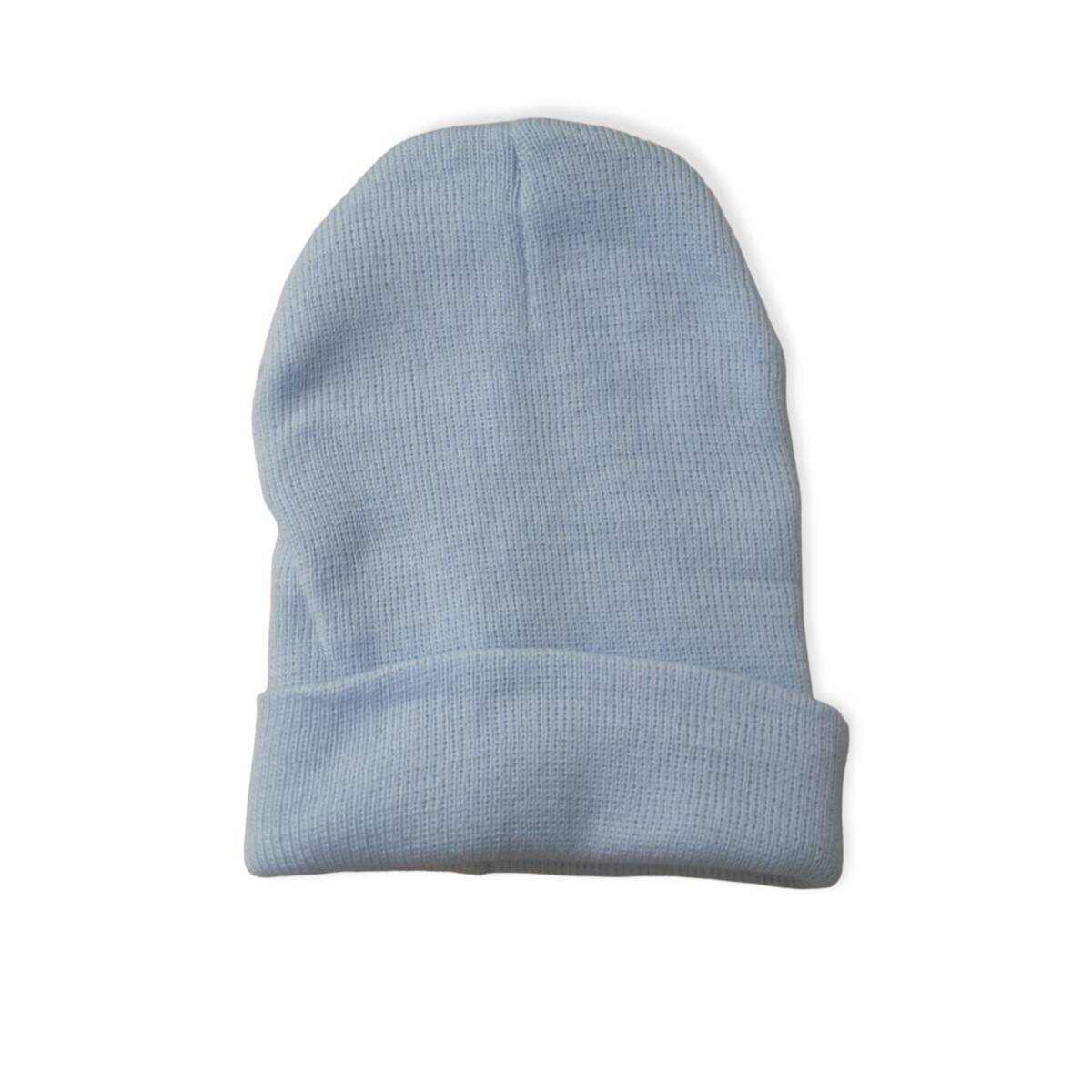 Imagen producto Gorro rocky beanie lana celeste claro  0